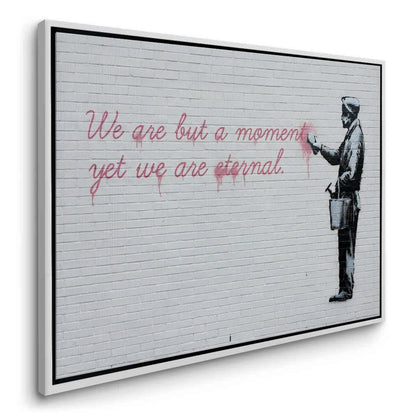 We Are But a Moment - Canvas