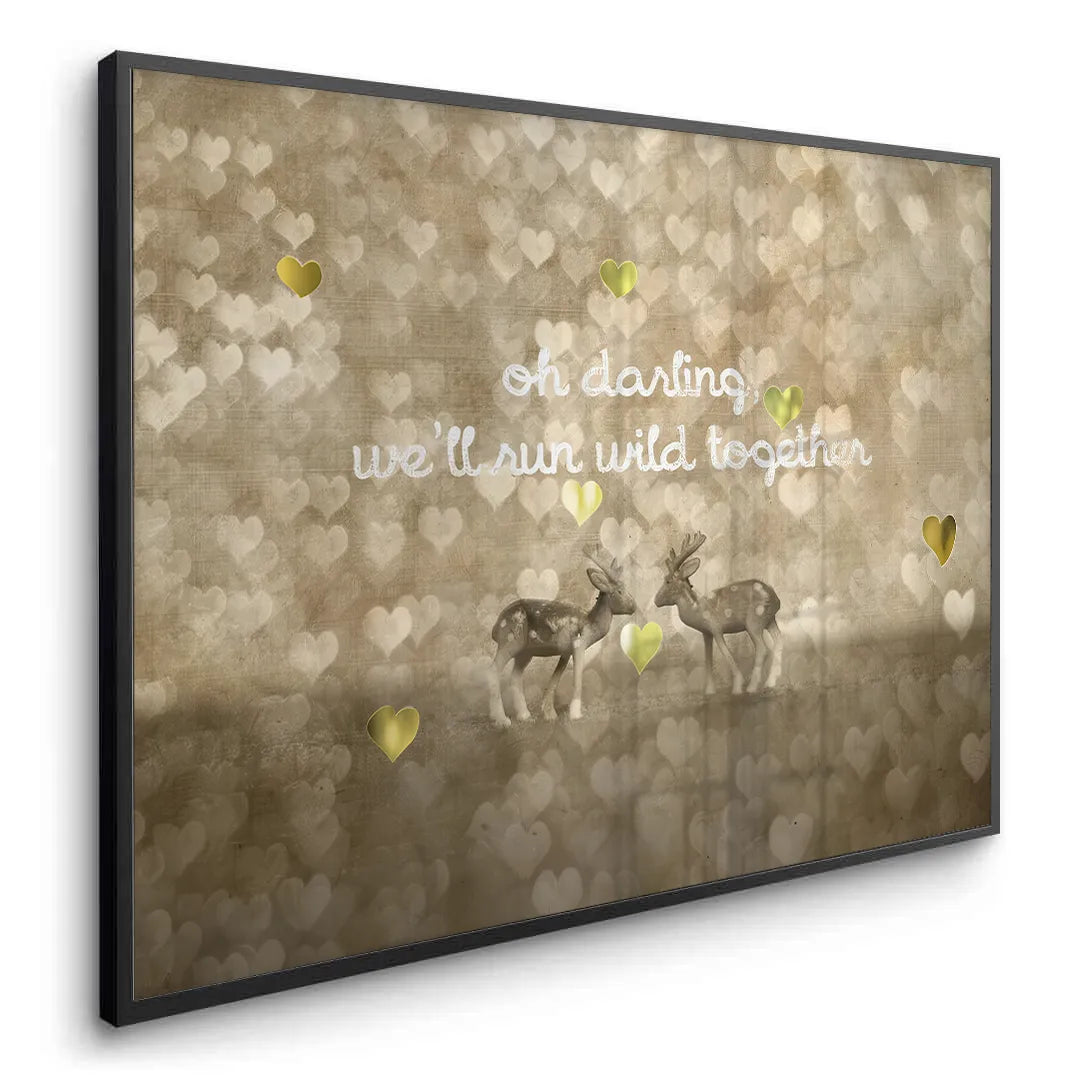 We_ll Run Wild Together - Fine Art - Jasmineart.ae