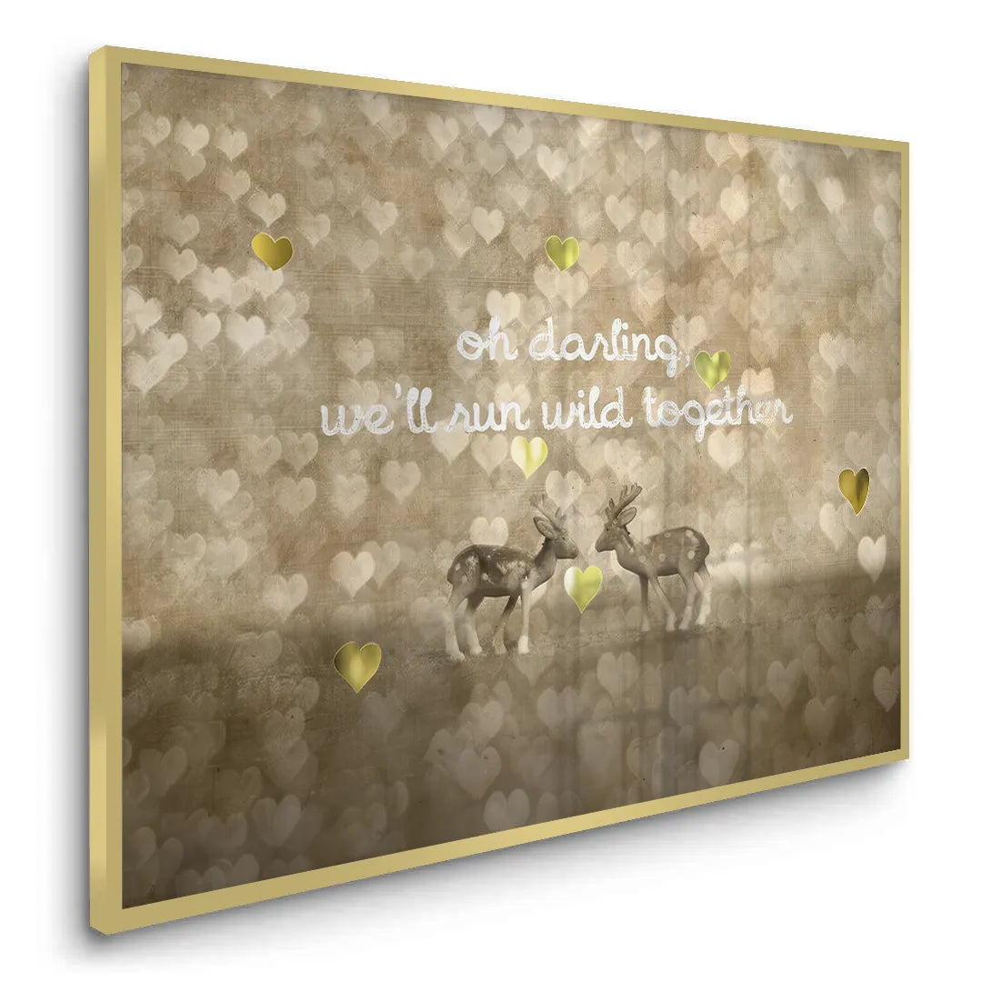We_ll Run Wild Together - Fine Art - Jasmineart.ae
