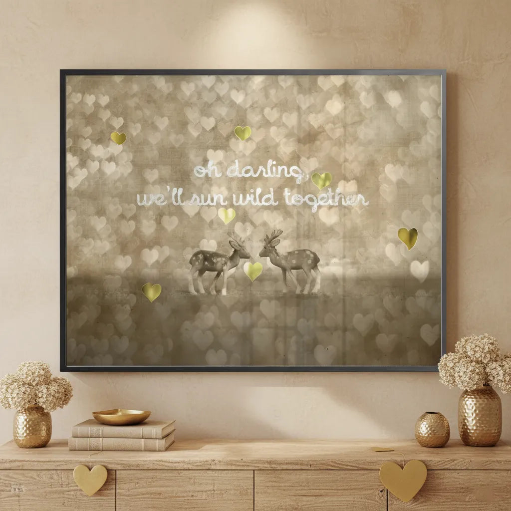 We_ll Run Wild Together - Fine Art - Jasmineart.ae