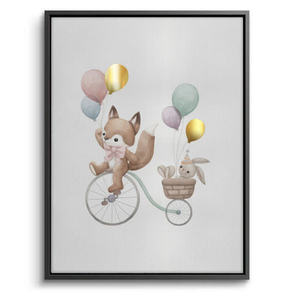 Whimsical Woodland Friends - Canvas