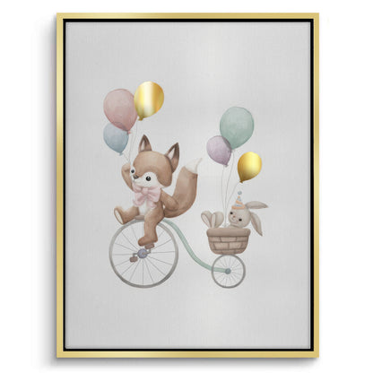 Whimsical Woodland Friends - Canvas