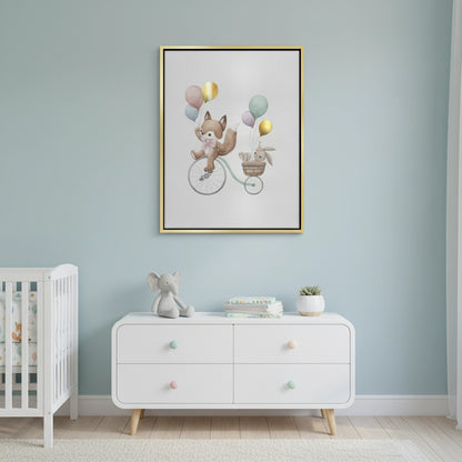 Whimsical Woodland Friends - Canvas