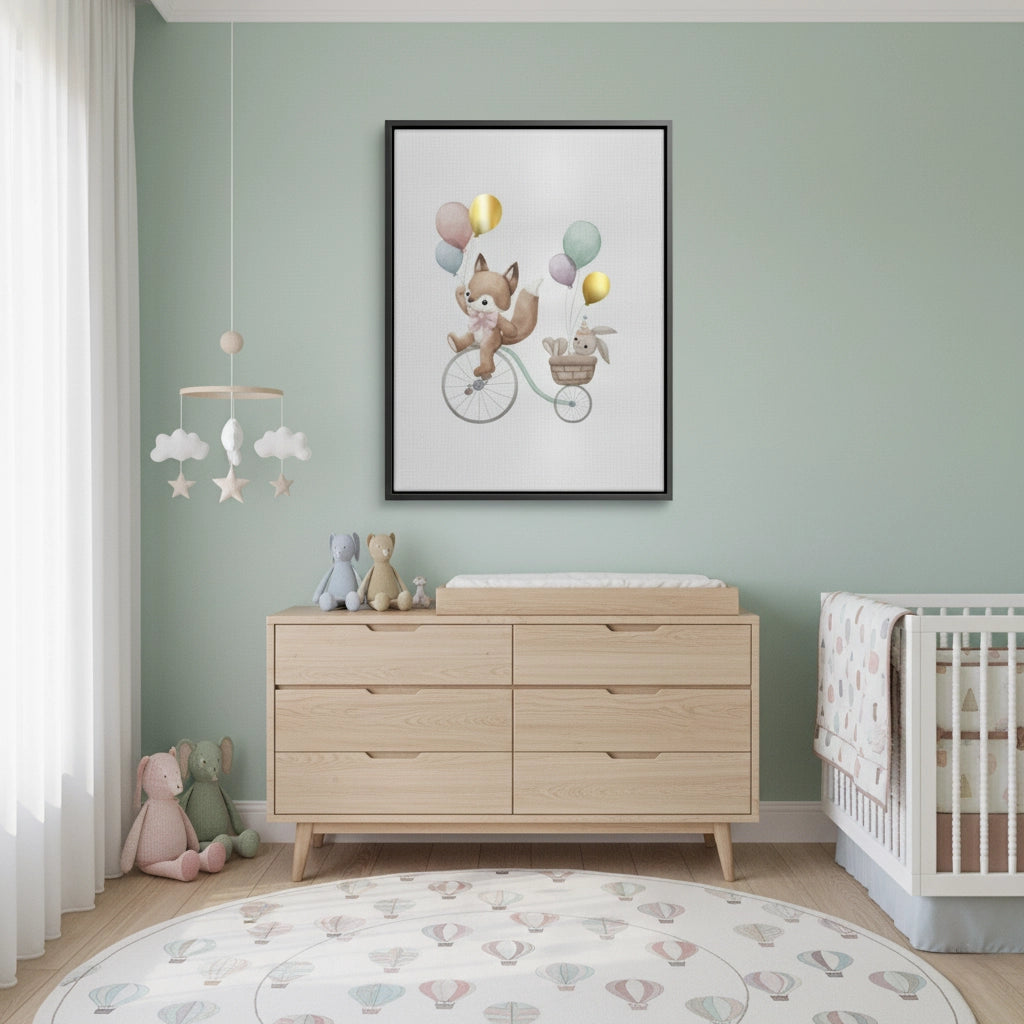 2Whimsical Woodland Friends - Canvas