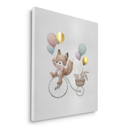 Whimsical Woodland Friends - Canvas