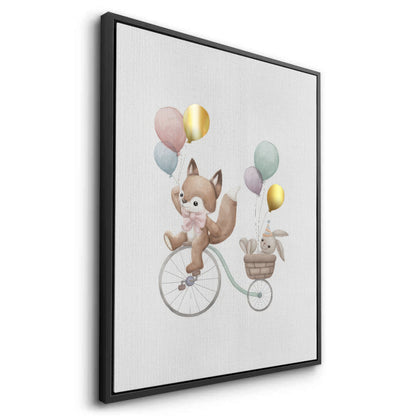 Whimsical Woodland Friends - Canvas