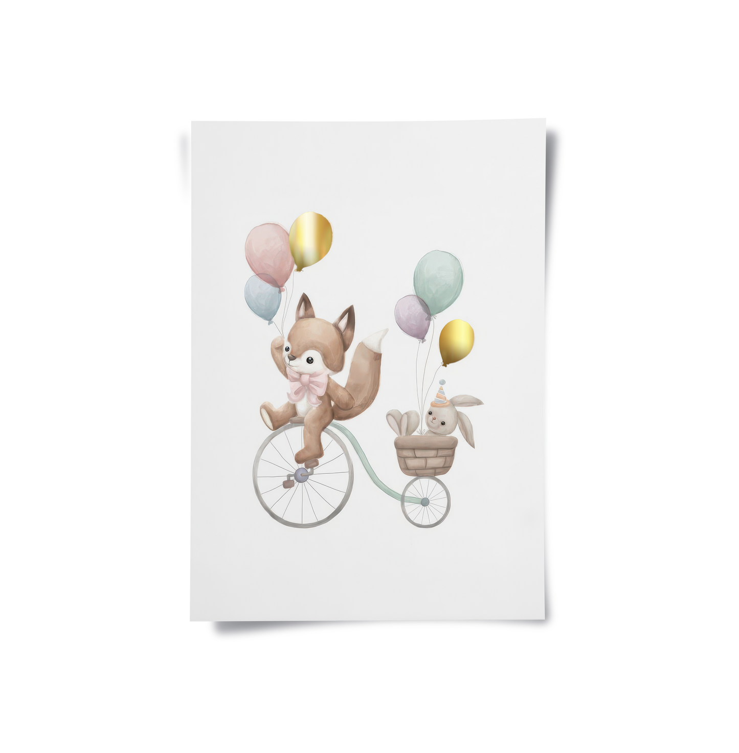 2Whimsical Woodland Friends - Poster