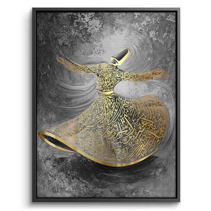 Whirling Dervish Sufi Art - Canvas