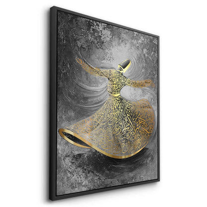 Whirling Dervish Sufi Art - Canvas