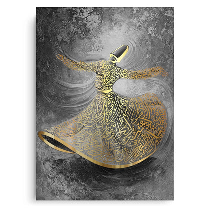 Whirling Dervish Sufi Art - Canvas
