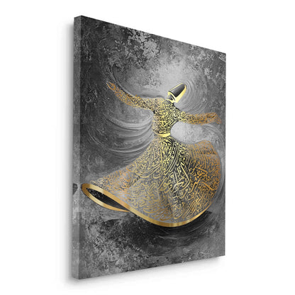 Whirling Dervish Sufi Art - Canvas