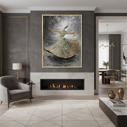 Whirling Dervish Sufi Art - Fine Art