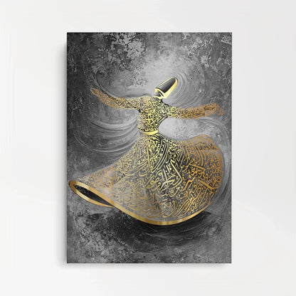 Whirling Dervish Sufi Art - Canvas