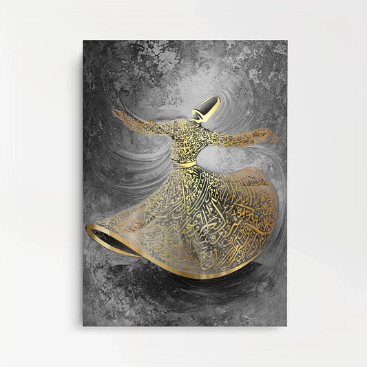 Whirling Dervish Sufi Art - Canvas