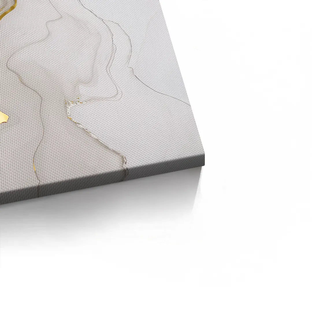 Whispering Gold Set of 2 - Canvas - Jasmineart.ae