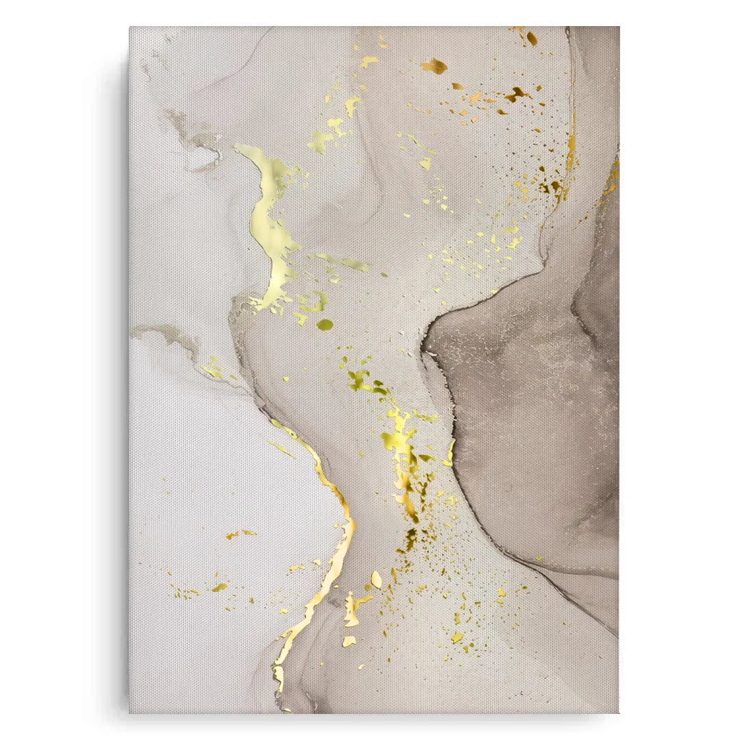 Whispering Gold Set of 2 - Canvas - Jasmineart.ae