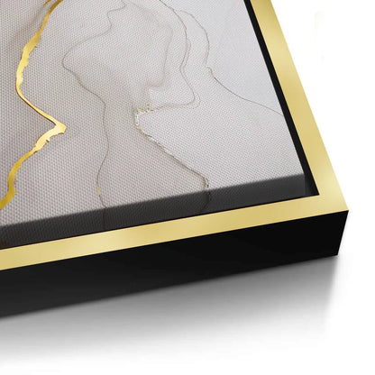 Whispering Gold Set of 2 - Canvas