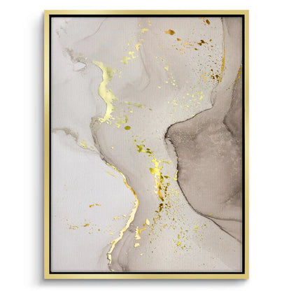 Whispering Gold Set of 2 - Canvas