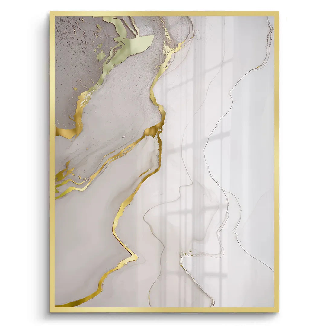 Whispering Gold Set of 2 - Fine Art - Jasmineart.ae