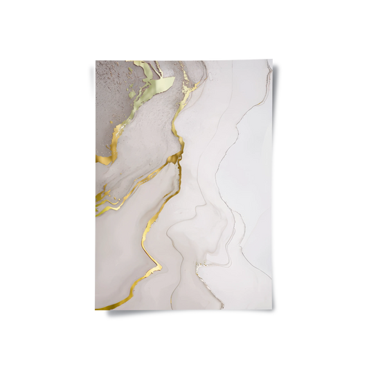 Whispering Gold Set of 2 - Poster