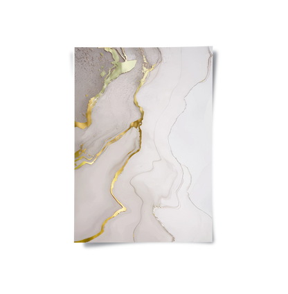 Whispering Gold Set of 2 - Poster