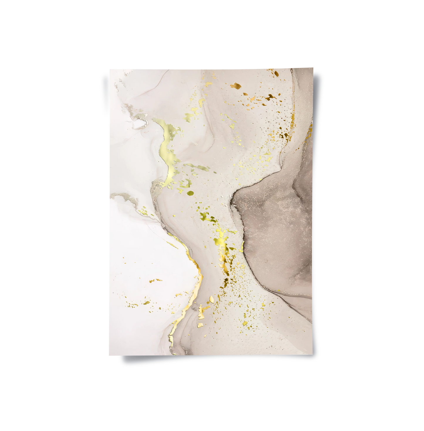 2Whispering Gold Set of 2 - Poster