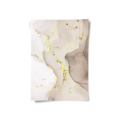 Whispering Gold Set of 2 - Poster