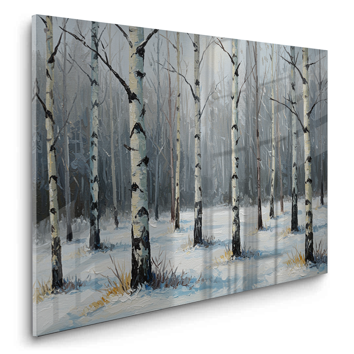 Whispers of Winter - Acrylic - Jasmineart.ae