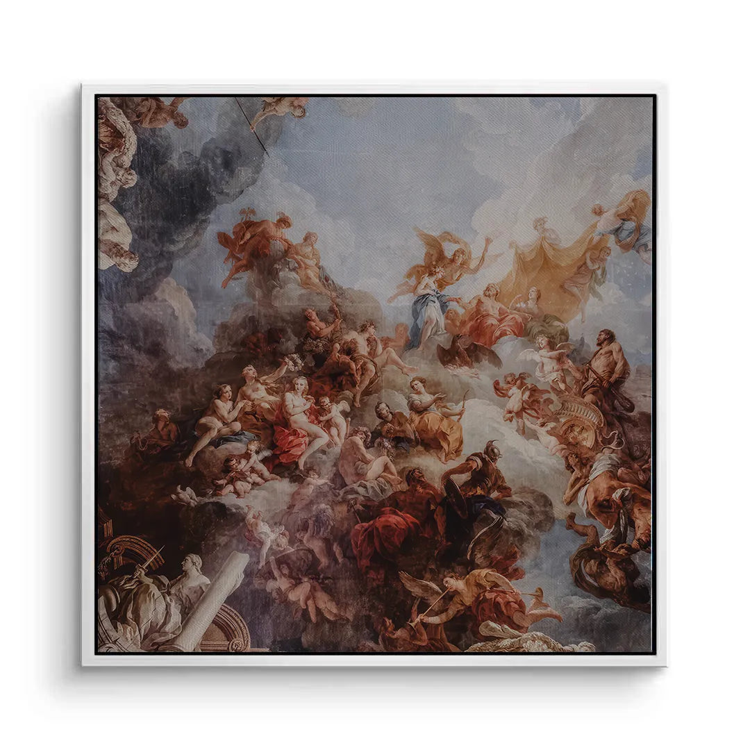 The Rococo Ceiling - Canvas - Jasmineart.ae