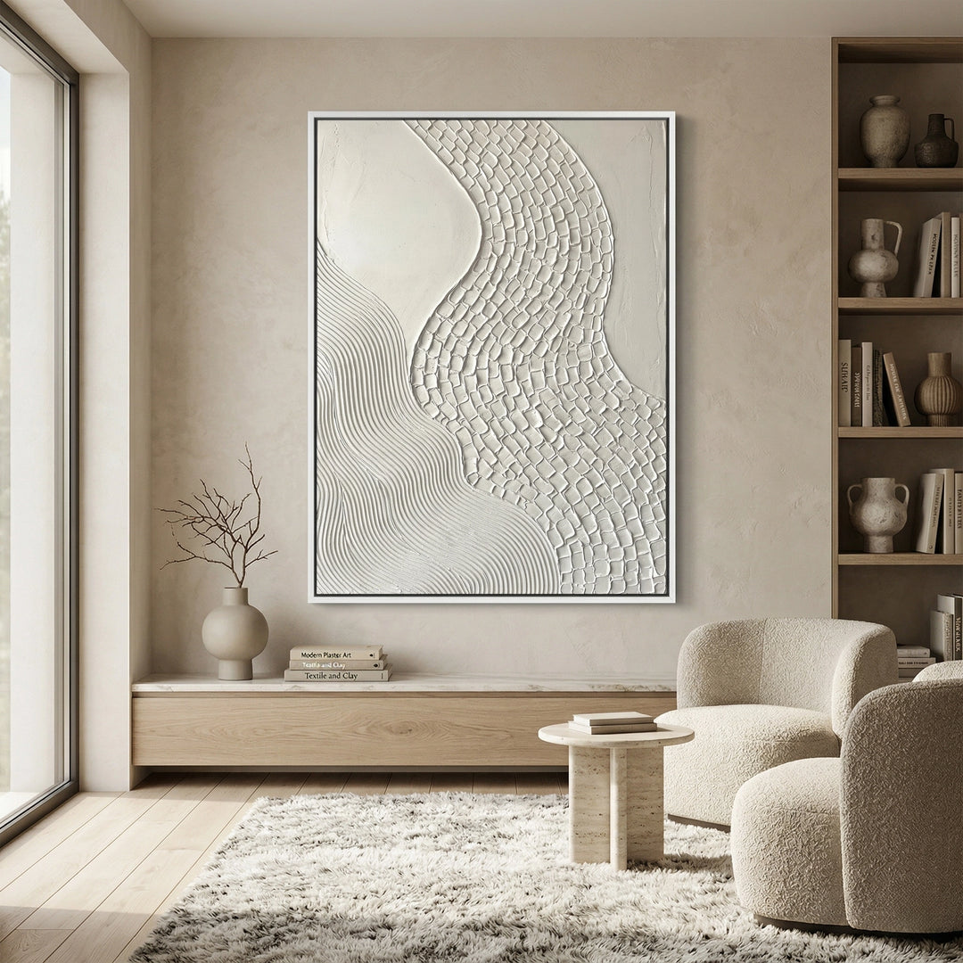 It reads like a high-end gallery description rather than a list of tags, which builds trust with premium buyers