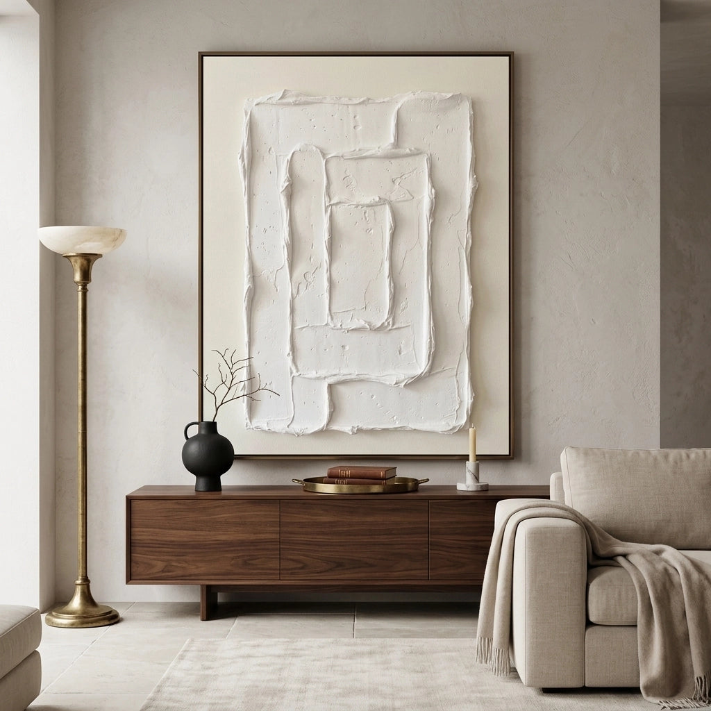 2White Textured Geometry #WTG439