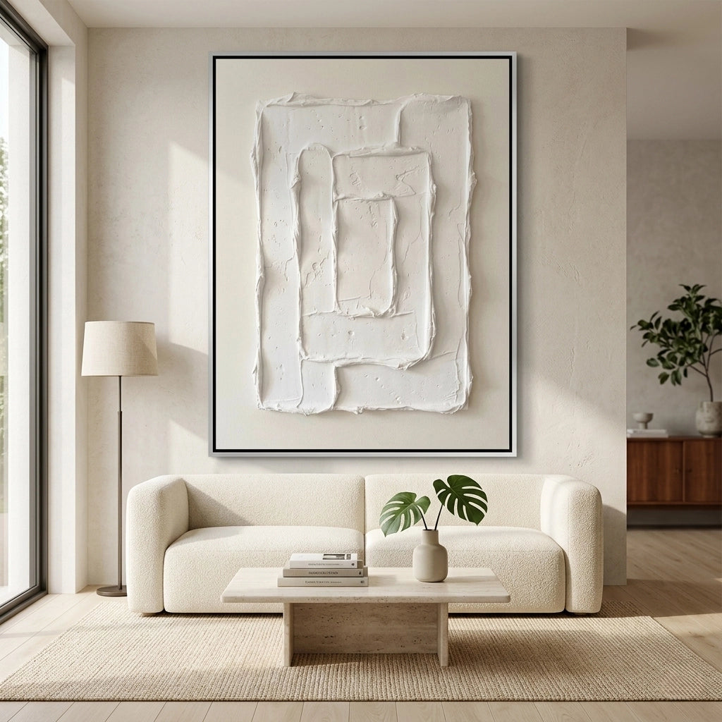 2White Textured Geometry #WTG439