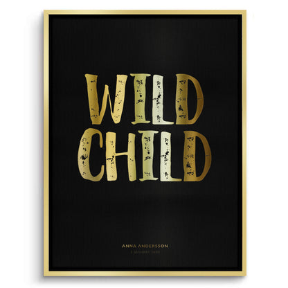 Wild Child - Canvas
