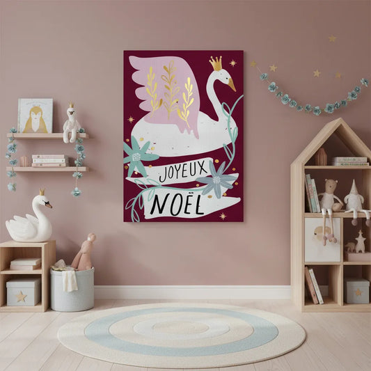 Winged Swan - Canvas