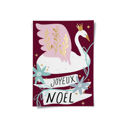 Winged Swan - Poster