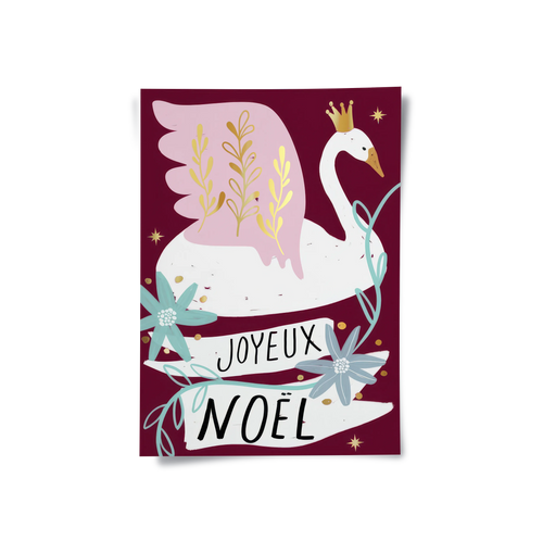 Winged Swan - Poster