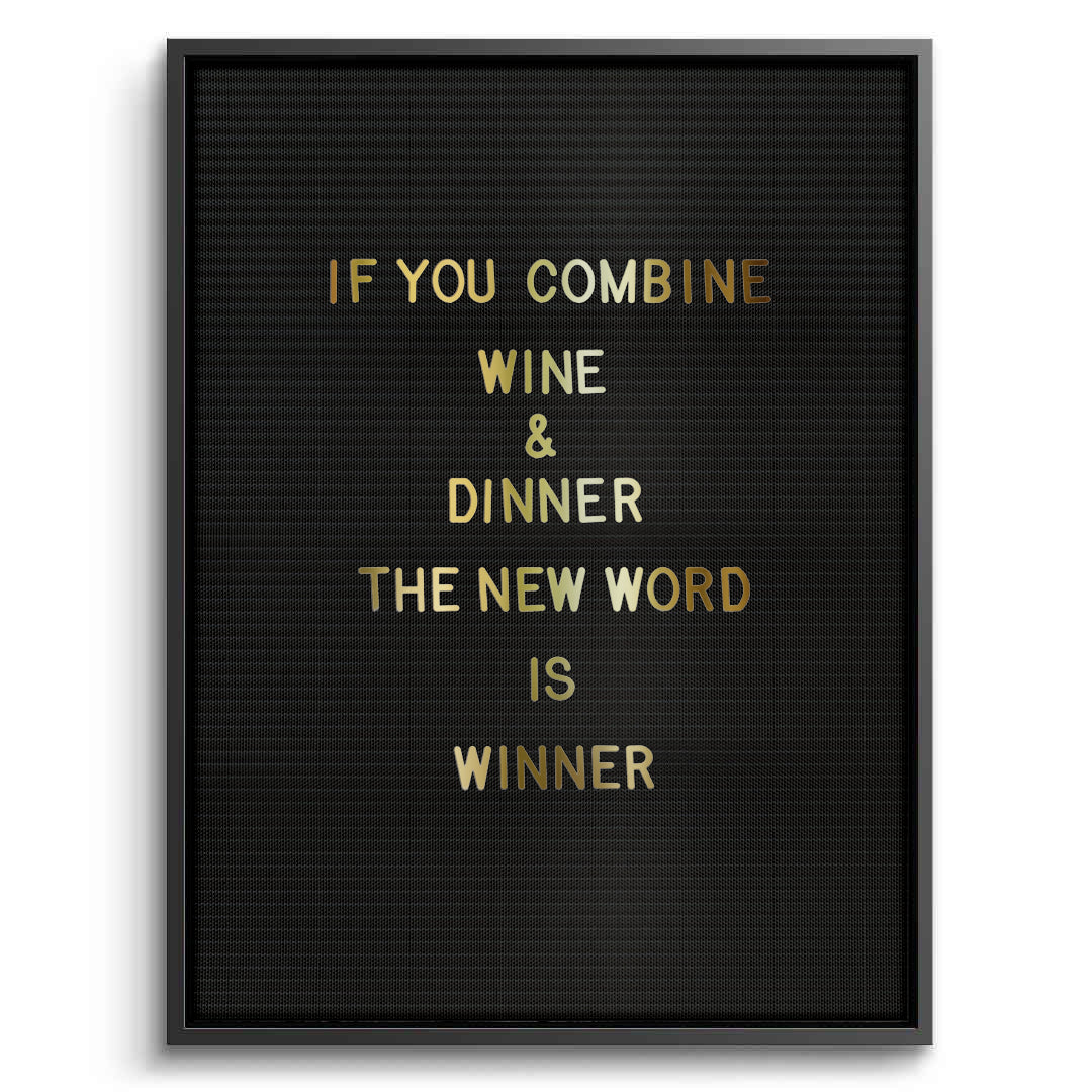 2Winner Wine & Dinner - Canvas