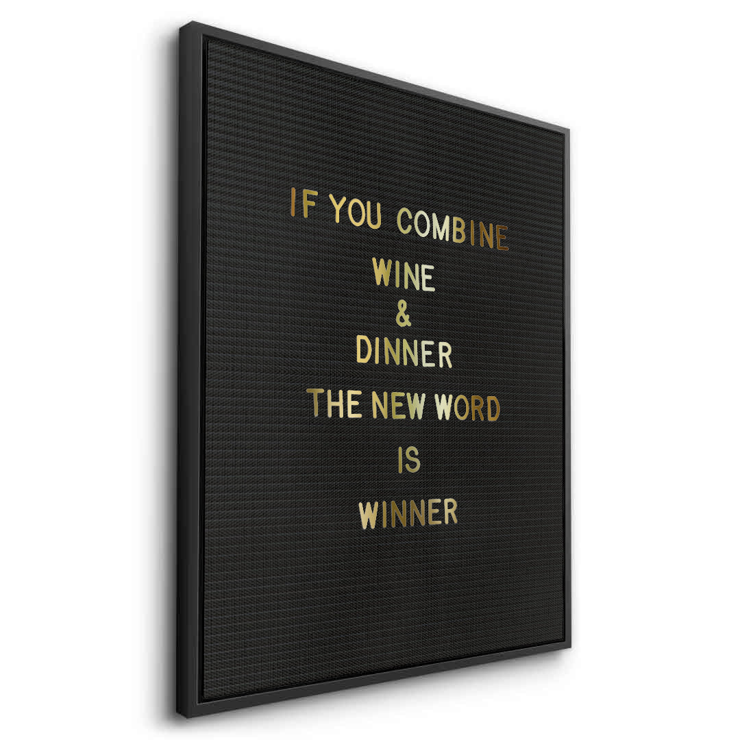 2Winner Wine & Dinner - Canvas