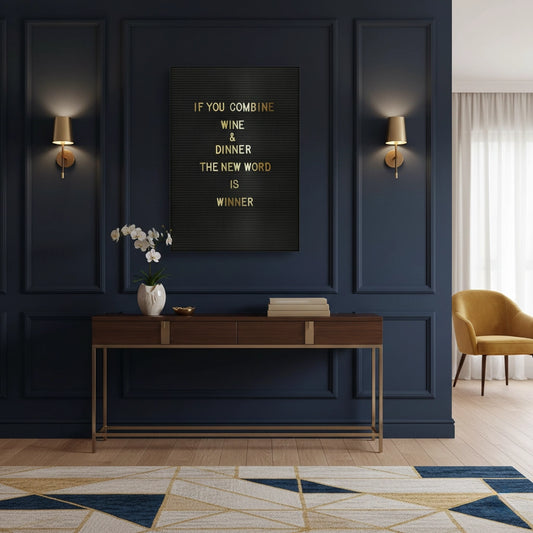 Winner Wine & Dinner - Canvas