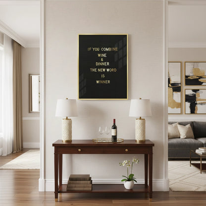 Winner Wine & Dinner - Fine Art