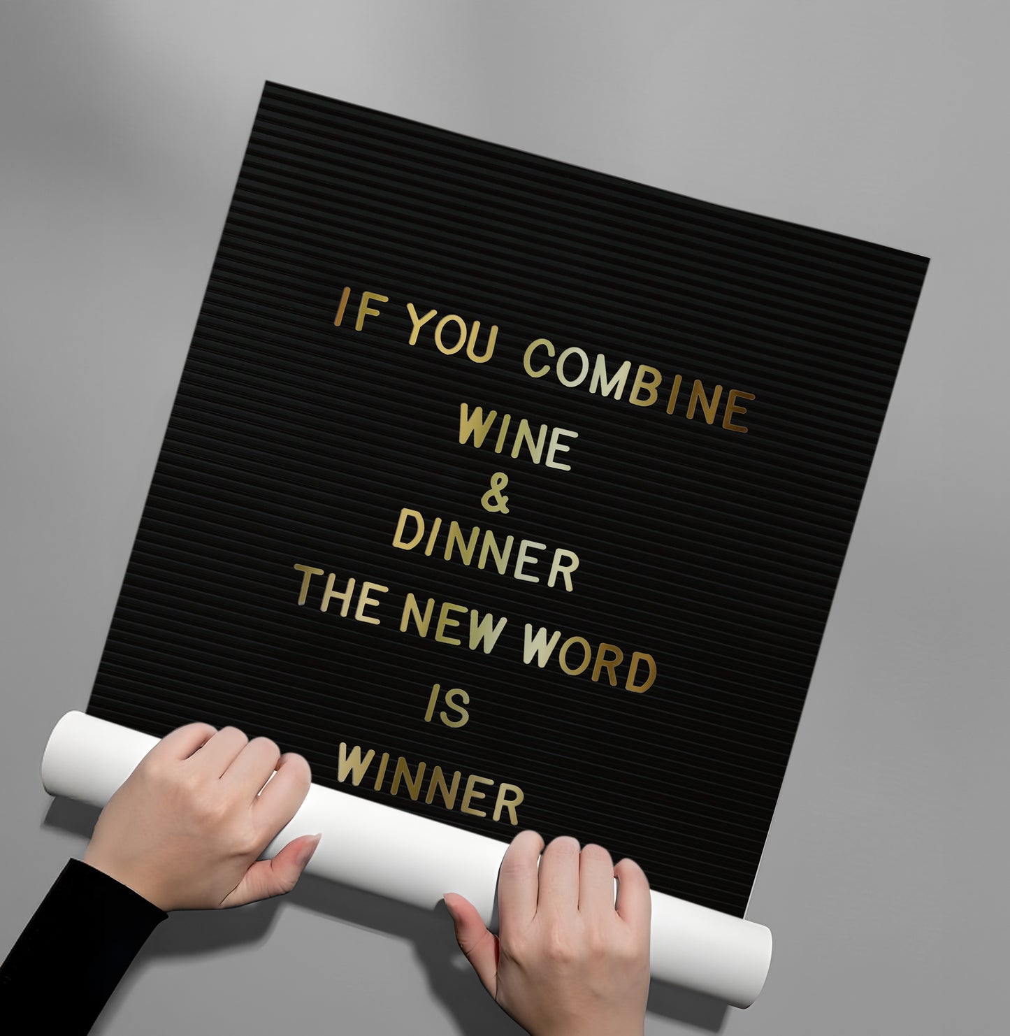 2Winner Wine & Dinner - Poster