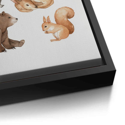 Woodland Animals - Canvas