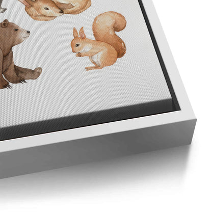 Woodland Animals - Canvas