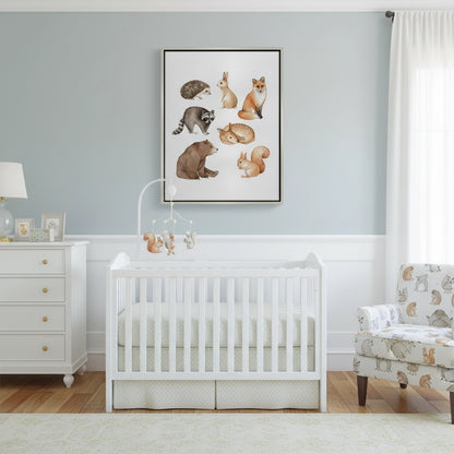 Woodland Animals - Canvas