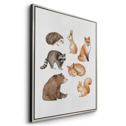 Woodland Animals - Canvas
