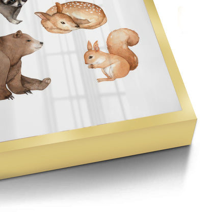 Woodland Animals - Fine Art