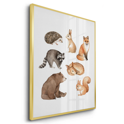 Woodland Animals - Fine Art