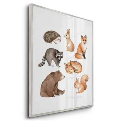 Woodland Animals - Fine Art