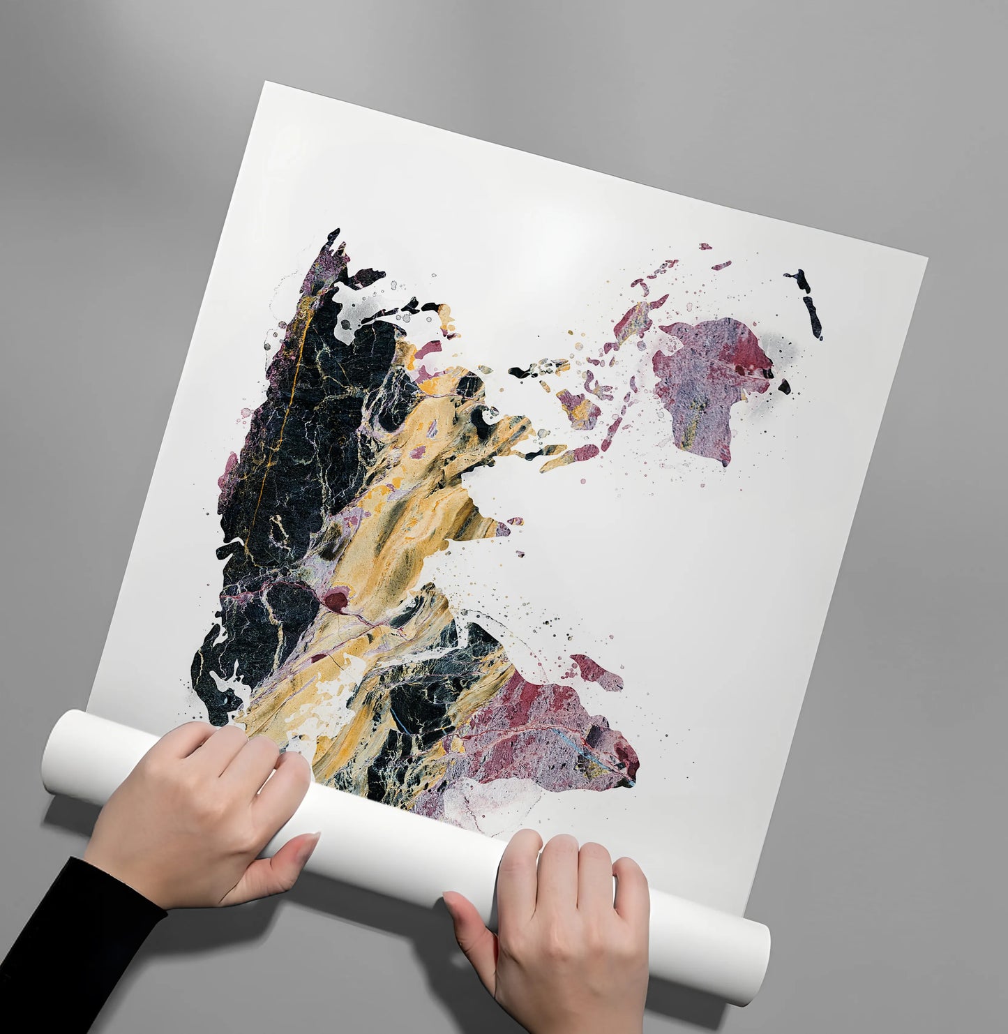 2world map - Poster