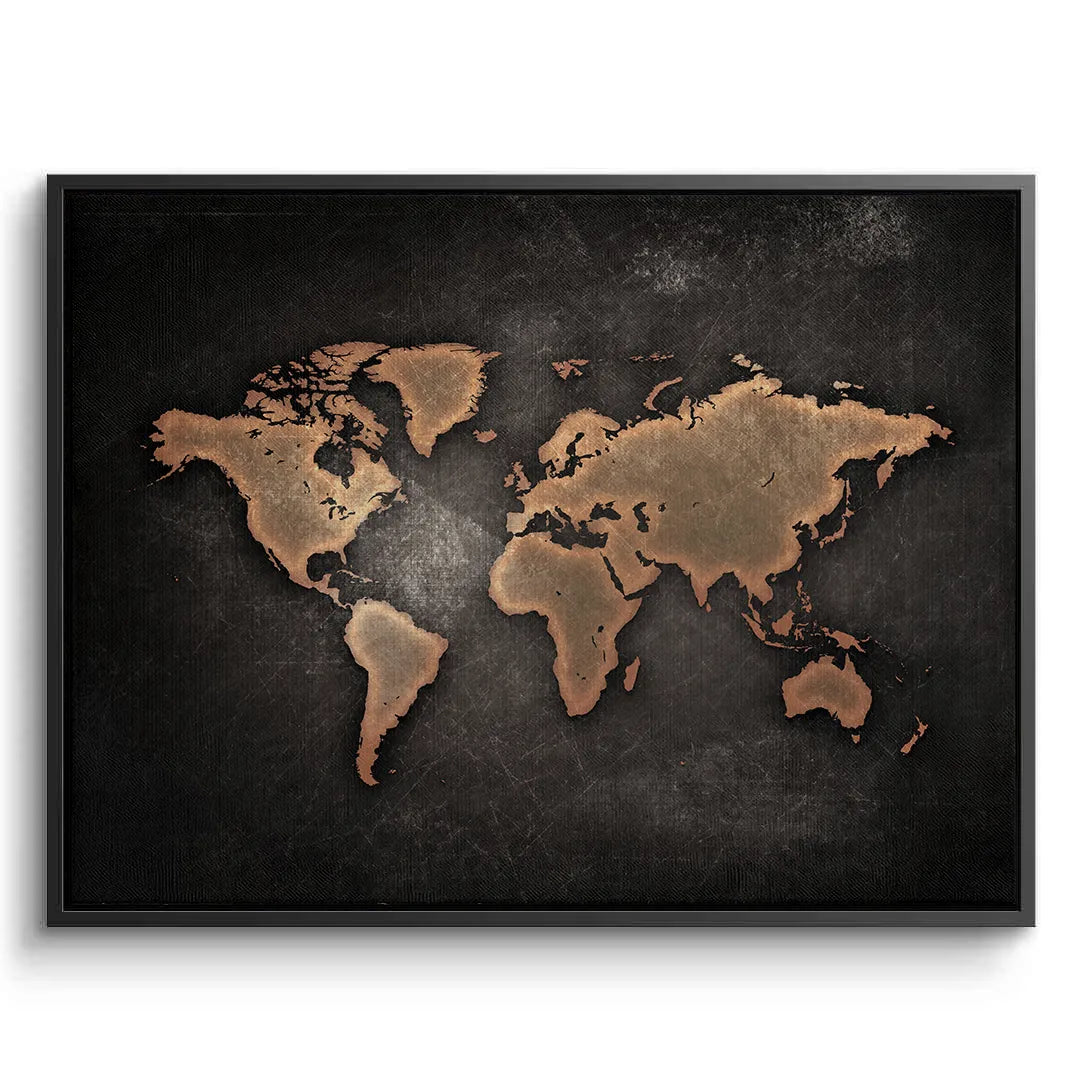 2World map texture - Canvas